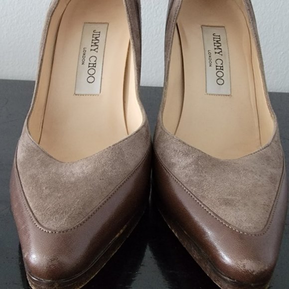 Jimmy Choo Brown suede/leather Sandals - Picture 2 of 9